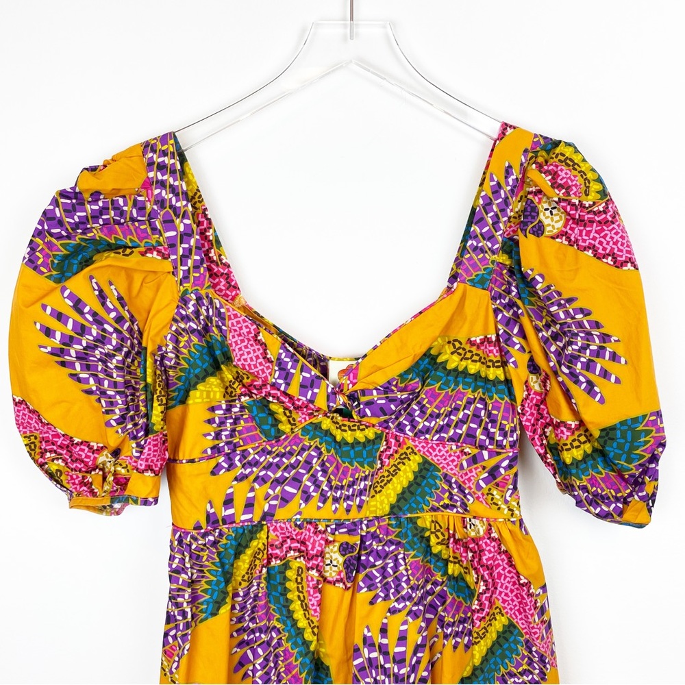 Farm Rio | Beaded Macaws Midi Dress NWT - Picture 5 of 15